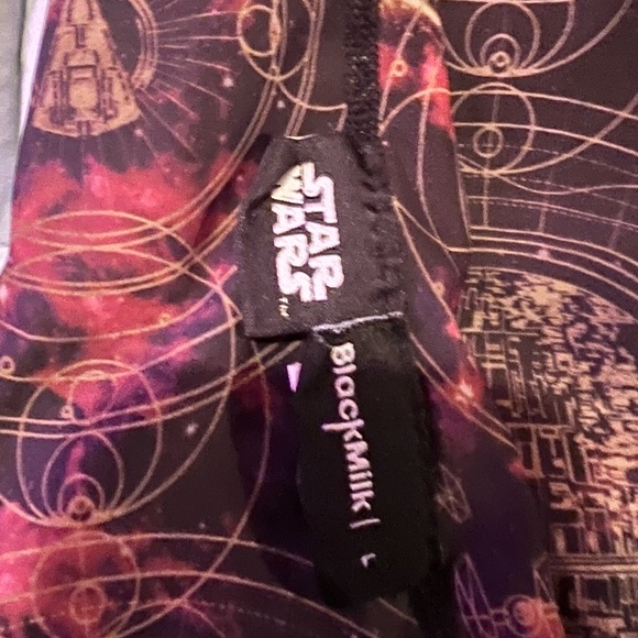 RARE Black Milk REBEL ALLIANCE VS GALACTIC EMPIRE INSIDE OUT DRESS size Large - Picture 13 of 13